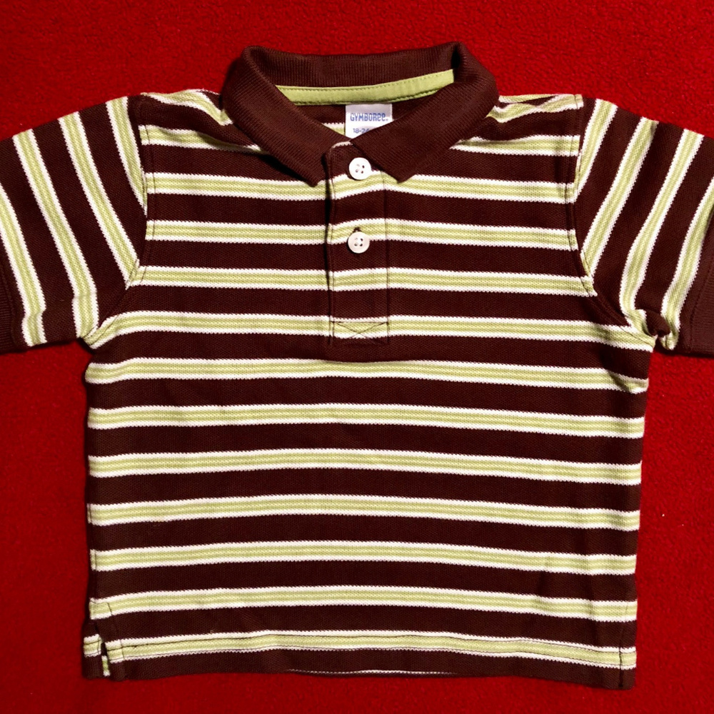 Gymboree stripe polo shirt